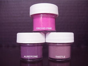 PETAL DUST (SET OF 3) - Orchid Pink / Aubergine / Thistle