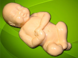 5" SLEEPING BABY MOLD 2