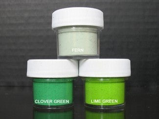 PETAL DUST (SET OF 3) - Fern / Clover Green / Lime Green