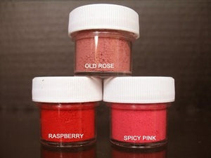 PETAL DUST (SET OF 3) - Old Rose / Raspberry / Spicy Pink