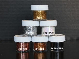 PIXIE DUST (SET OF 6) - Gold / Silver / Rainbow / Copper / Bronze / Black Tux