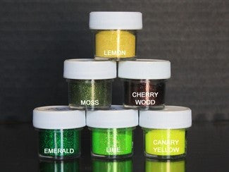 PIXIE DUST (SET OF 6) - Lemon / Moss / Cherry / Emerald / Lime / Canary